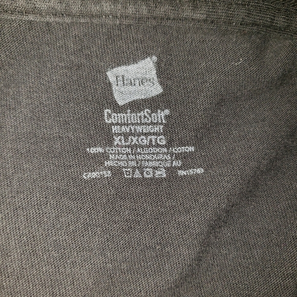 THE WHO CLASSIC TARGET LOGO HANES BLACK T SHIRT SIZE XL - Picture 4 of 5